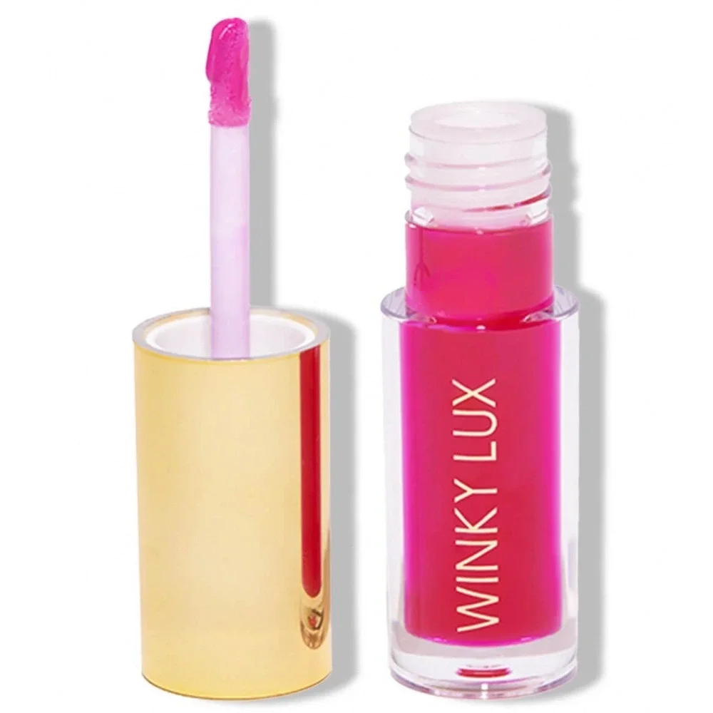 Winky Lux Barely There Tinted Lip Oil Luscious Sheer Pink 3.5ml NIB